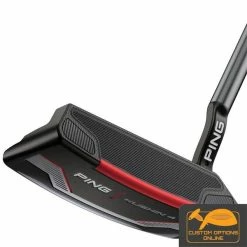 Ping 2021 Kushin 4 Black Chrome Putter Gents LH