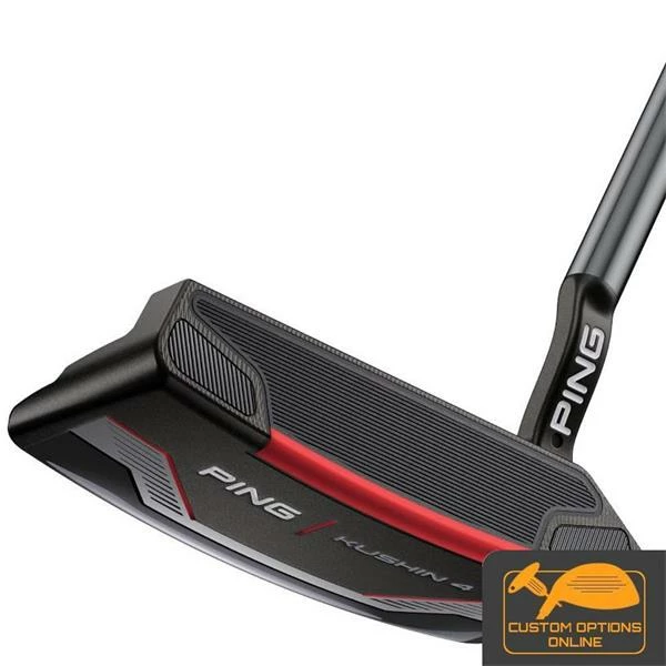 Ping 2021 Kushin 4 Black Chrome Putter Gents LH