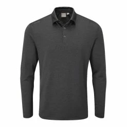 Ping Angus Mens Long Sleeve Golf Polo Shirt P03504
