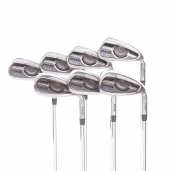 Ping G-Series Steel Men's Right Irons 6-SW+GW Silver Dot Regular - Ping AWT 2.0